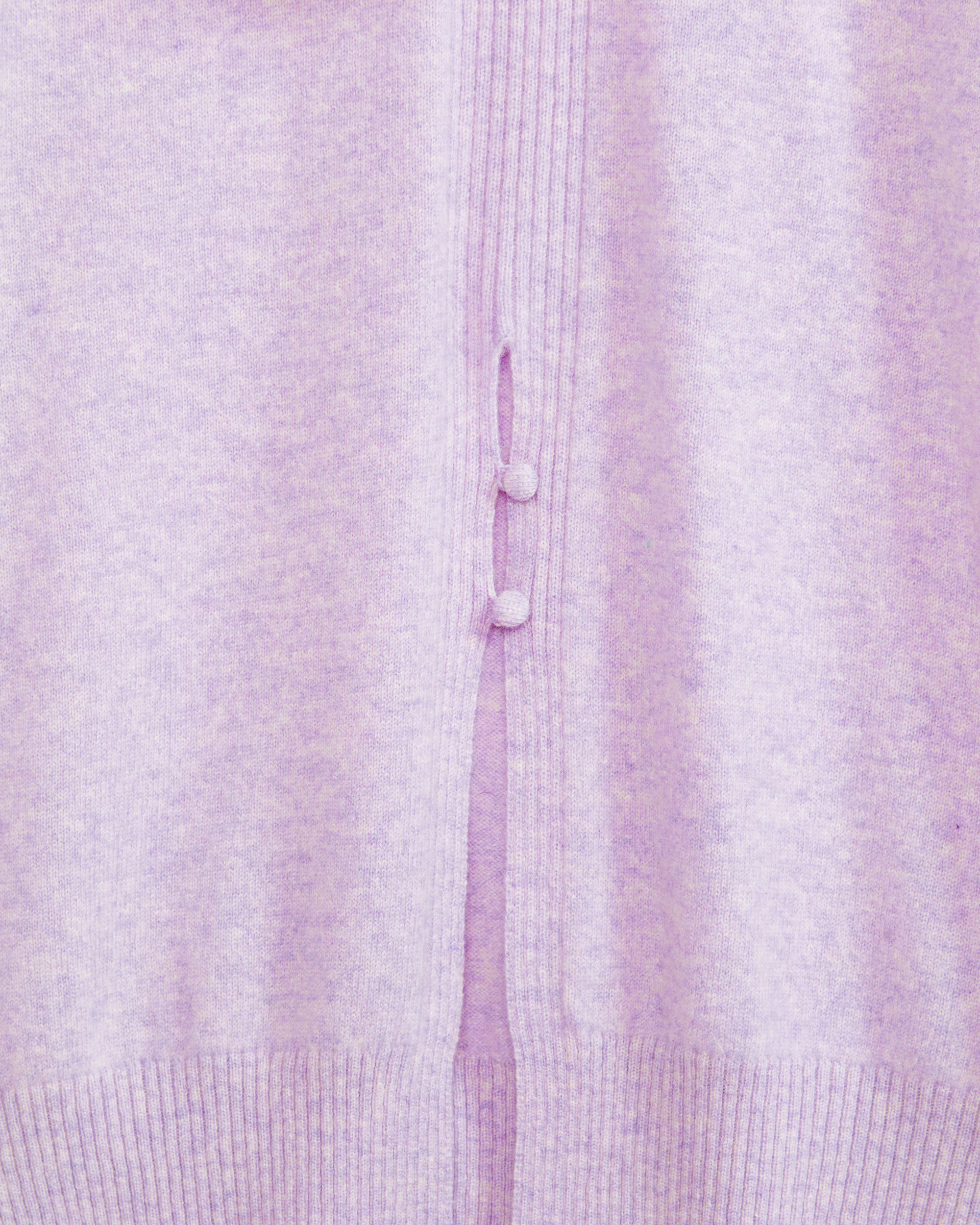Sweat à capuche violet en cachemire pour femme